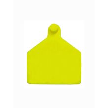 Brinco Bovino Amarelo Liso Grande Zooflex 25 Conjuntos