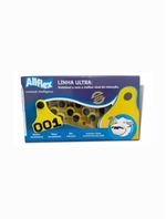 Brinco-Bovino-BHL-BQR-Amarelo-Numerado-Allflex-25-Conjuntos