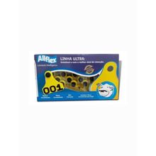 Brinco Bovino BHL/BQR Amarelo Numerado Allflex 25 Conjuntos