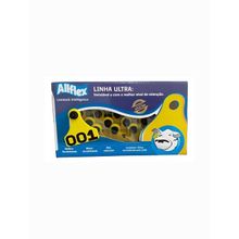 Brinco Bovino Sem Clip Amarelo Numerado Médio Allflex 25 Conjuntos