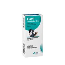 Antibiótico Flotril Msd 50mg 10 Comprimidos