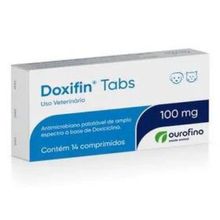 Antibiótico Doxifin 100mg 14 Comprimidos