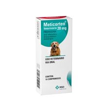 Anti-inflamatório Meticorten Msd 20mg 10 Comprimidos