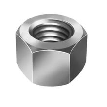 Porca Sextavada Zincada 3/8" Chave 9/16"