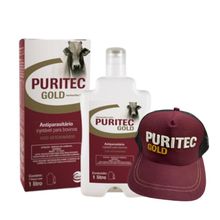 Kit: 2 Puritec Gold Ivermectina 3,5% 1 Litro - Ganhe 1 Boné