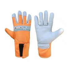 Luva Couro Vaqueta Nylon Florestal Tecmater