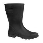 Bota de Pvc Preta Cano Medio sem Forro Tamanho 40 Vonder.png