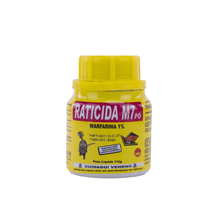 Raticida M7 Pó de Contato 1% Warfarina 110g