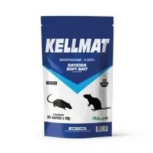 Raticida Kellmat Soft Bait Kelldrin 10X20X10g