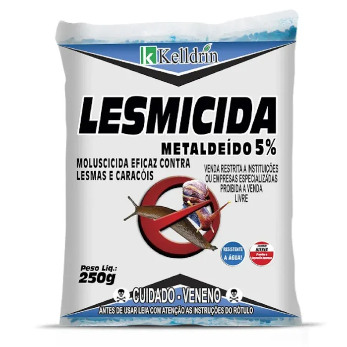 Lesmicida Isca Granulada Kelldrin 250g.webp