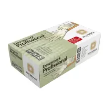 Luva Látex Profissional com Pó Descarpack Tam M 100 Unidades