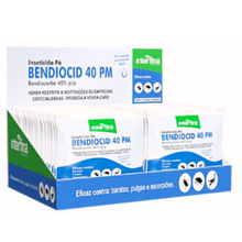 Inseticida Bendiocid 40 PM Display Interfina 30g