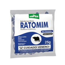 Raticida Ratomim Grãos Interfina 25g