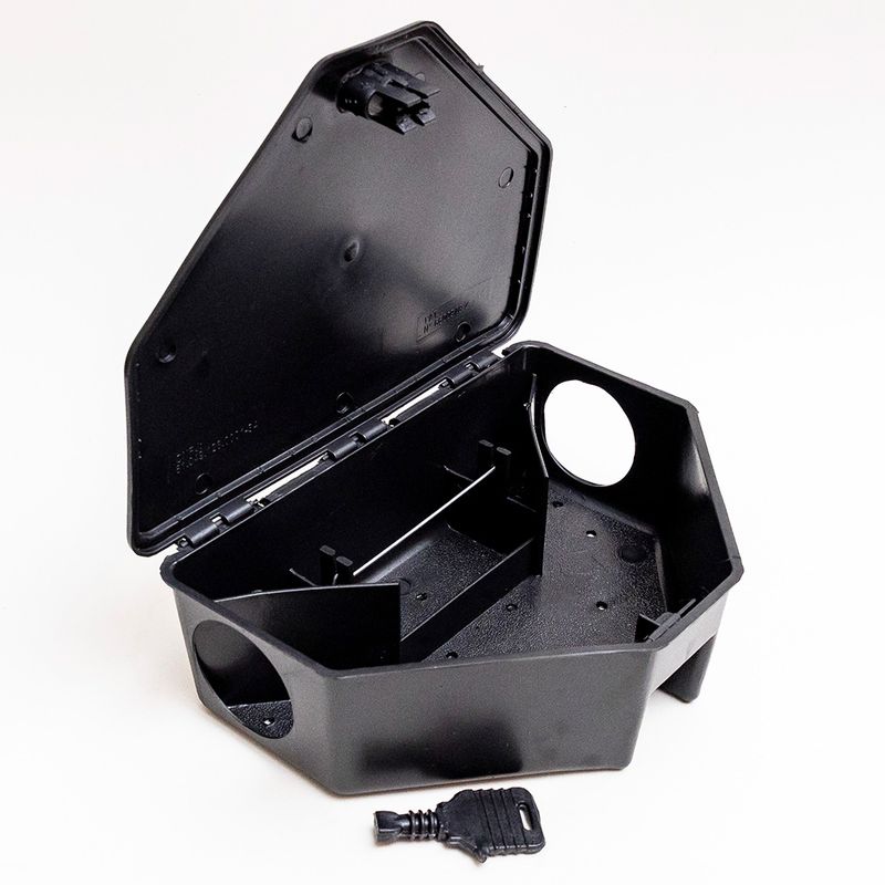 Raticida Porta Isca com Chave Combat Control 3