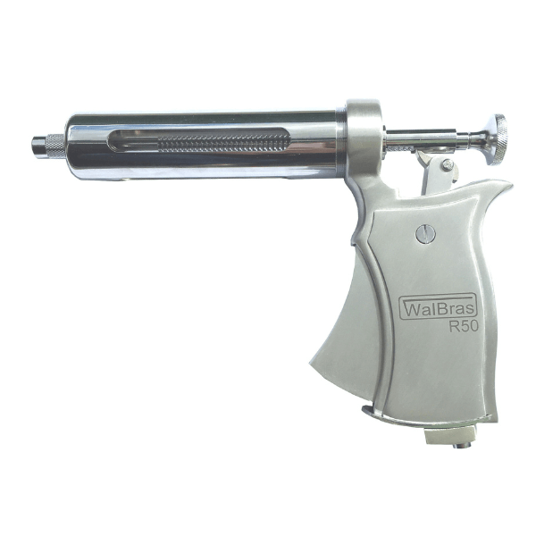Seringa Automatica Tipo Pistola R50 Walbras 50ml