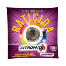Raticida Granulado Citromax 25g