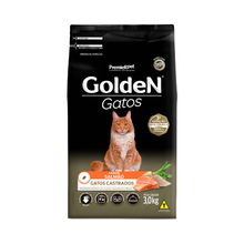 Ração Golden Gatos Castrados Salmão