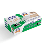 Luva Latex sem Po Medix Tamanho M Caixa 100 Unidades