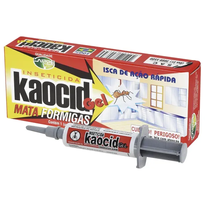 Inseticida Kaocid Mata Formigas Gel 10g