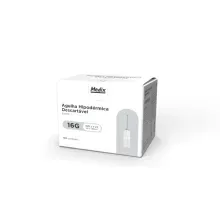 Agulha Hipodérmica Descartável Médix 40x1,60mm Caixa 100 Unidades