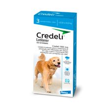 Antiparasitário Credeli 900mg Cães 22 a 45kg Elanco 3 Comprimidos