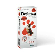 Antiparasitário Defenza 100mg Cães de 4,5 a 10kg MSD