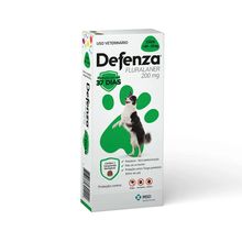 Antiparasitário Defenza 200mg Cães de 10 a 20kg MSD