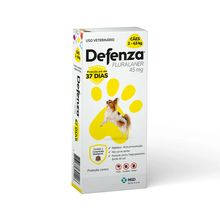 Antiparasitário Defenza 45mg Cães de 2 a 4,5kg MSD