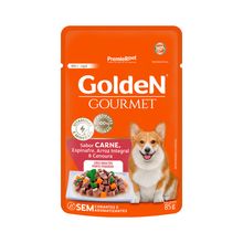Ração Úmida Golden Gourmet Cães Adultos Porte Pequeno 85g