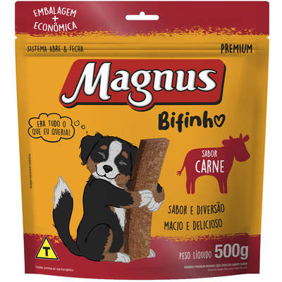 2342519_Bifinho_Magnus_para_Caes_Adultos_Sabor_Carne_-_500g