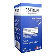 Hormônio Reprodutivo Estron 0,25mg/ml Injetável 60ml Tecnopec