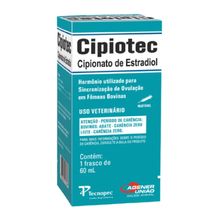 Hormônio Reprodutivo Cipiotec 1mg/ml Injetável 60ml Tecnopec