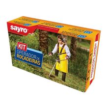 Conjunto de Segurança para Operador de Roçadeiras 5 Peças Sayro