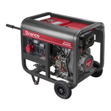 Gerador Elétrico BD8000E3 8 kVA Diesel 220/110V Trifásico Branco Motores