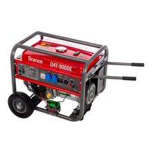 Gerador Elétrico B4T9000E 9 KVA  Gasolina 110/220V Monofásico Branco Motores