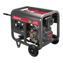 Gerador Elétrico BD8000EF 8 kVA Diesel 220/110V Monofásico Branco Motores