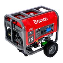 Gerador Elétrico B4T13000E 13 kVA Gasolina 220/127V Trifásico Branco Motores