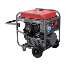 Gerador Elétrico B4T16000E3 16 kVA Gasolina 220/380V Trifásico Branco Motores