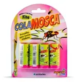 Armadilha Adesiva Cola Mosca Fita Adesiva 4 Rolos American Pets-1786378050652