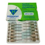 Agulha Veterinária 20x20 Ref. 121 Aço Inoxidável Höppner-1787060103984
