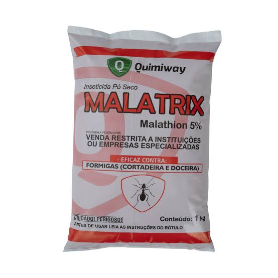Inseticida Malatrix Pó de Contato 1kg Quimiway-1787347454569
