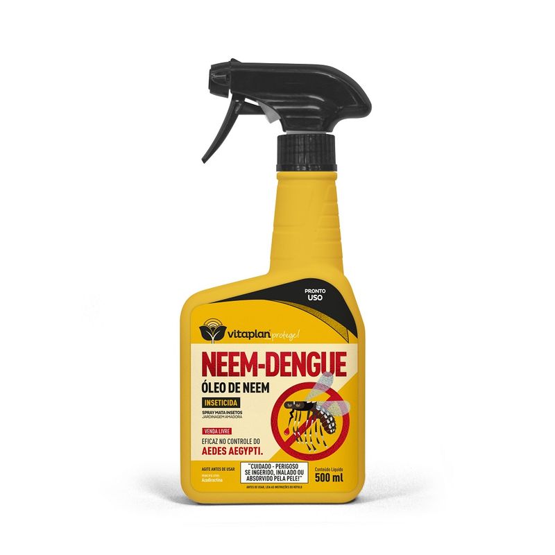 Inseticida Natural Vitaplan Óleo de Neen Solução Oleosa 500ml Nutriplast-1787347575312