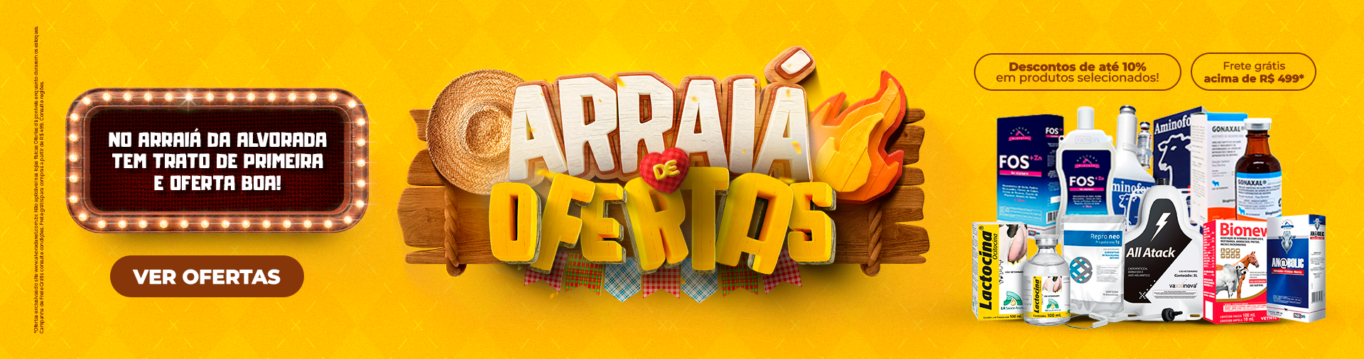Arraiá de Ofertas Alvorada Agropecuária